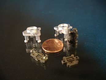 EDM miniature, small parts manufactuer for satellite components and parts