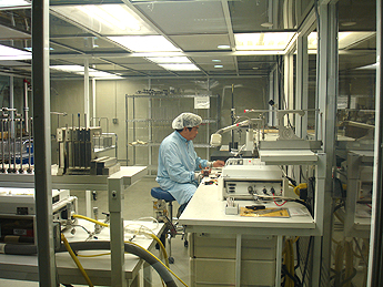 EDM machining medical cleanroom